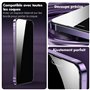 UNBREAKcable Verre Trempé Pour iphone 14 Pro Max Anti Espion 6,7 Pouces, Protection Écran Pour iphone 14 Pro Max [Lot de 2], Fil