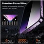 UNBREAKcable Verre Trempé Pour iphone 14 Pro Max Anti Espion 6,7 Pouces, Protection Écran Pour iphone 14 Pro Max [Lot de 2], Fil