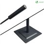vounot® Ensembles d’Outils de Cheminée 4 Pièces en Métal Serviteur de Cheminée Balai Pelle Tisonnier et Support pour Poêle à Boi