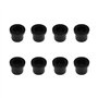 The Lord of the Tools 8pcs Capot Avant Badge Emblème Cocarde 51141807495 en Caoutchouc Compatible avec E60 E61 E46 E30 E90 E91 E