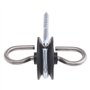 Be In Your Mind 20pcs Isolateurs de Poignée Double œillets Ancre pour Clôture Électrique Basse Impédance