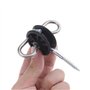 Be In Your Mind 20pcs Isolateurs de Poignée Double œillets Ancre pour Clôture Électrique Basse Impédance