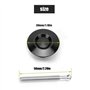 Be In Your Mind 2x Loquet à Dégagement Rapide 30mm Mini Capot Clip Kit Bouton Poussoir en Alliage d'aluminium pour Voiture Pare-