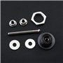 Be In Your Mind 2x Loquet à Dégagement Rapide 30mm Mini Capot Clip Kit Bouton Poussoir en Alliage d'aluminium pour Voiture Pare-