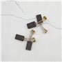 be in your mind 2 Paires Balais de Charbon Moteur Meuleuse d'angle Moteurs Électrique, 20x12x6mm