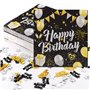 TOKSEO 60 Pièces Serviette Papier Anniversaire