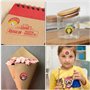TOKSEO Lot de 2 000 autocollants de motivation pour enfants, 32 motifs animaux, 4 rouleaux d'autocollants de récompense autocoll