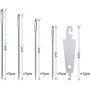 AIEX 28pcs Aiguilles à Coudre à la Main Big Eye Grandes Aiguilles à Coudre dans Un Tube Transparent Ensemble D'aiguilles de Remb