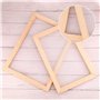 Luter 2PCS Moule de Fabrication de Papier en Pin Bois, Outils d'Écran de Cadre de Moule de Fabrication de Papier, pour Artisanat