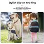 Benazcap Lot de 2 étuis en Cuir synthétique pour localisateur de clés AirTags 2021 (localisateur), Mini AirTags - Porte-clés Rig