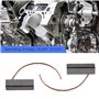 Create idea 4pcs Balais de Charbon Moteur Électrique 5x5x16mm avec Fil de Cuivre 12-24V pour Pompe de Véhicule Essuie-Glace Vent