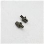 Lot de 4 vis de réglage pour fourche de moto M8 28 mm Filetage Levier avant Support de rétroviseur Poignée fil pour accessoires 