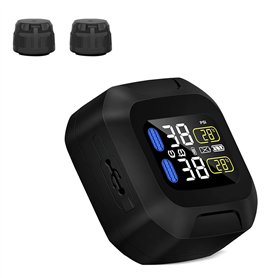 OBEST TPMS Moto Pression des Pneus Système de Surveillance