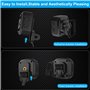 OBEST TPMS Moto Pression des Pneus Système de Surveillance, Testeur de Température des Pneus sans Fil,Air Fuite Alarme Batterie/