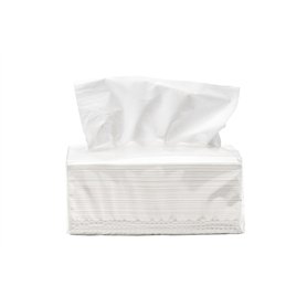 Mouchoirs pour le visage 2 plis Blanc 100 feuilles (Boîte de 45)