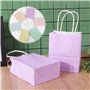 24Pcs Sac avec Poignée Pochettes Cadeau Pâque Sachets Anniversaire Boîte à Dragées Bonbons Ballotin Papier 12x6x15cm Multicolore