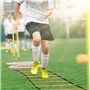 Yissvic Accessoires d'entraînement de football, échelle de coordination, cadeau de football, kit d'entraînement pour garçons, 6 
