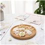 Xinzistar Fleur Sechees Naturel, Fleurs Sechees Blanche Vraies Fleurs Séchées Fleurs Pressées Séchées pour Scrapbooking Bougie B