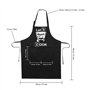 Let's Cook Tabliers de Cuisine Étanche Réglable Tablier Barbecue avec Poches Idée Cadea