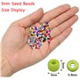 8/0 perles de verre pour la fabrication de bracelets