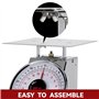 Tada Balance de cuisine mécanique en acier inoxydable de 20 kg