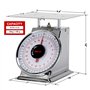 Tada Balance de cuisine mécanique en acier inoxydable de 20 kg