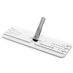 JOYMOOP Tête de balai de 33 cm avec serpillère de rechange en microfibre