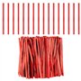 LUTER 750 Pièces 10cm Liens Torsadés Métalliques