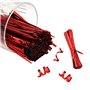 LUTER 750 Pièces 10cm Liens Torsadés Métalliques, Twist Ties pour Sacs de Café Sacs de Bonbons Collations Gâteaux Articles de Fê
