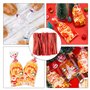 LUTER 750 Pièces 10cm Liens Torsadés Métalliques, Twist Ties pour Sacs de Café Sacs de Bonbons Collations Gâteaux Articles de Fê