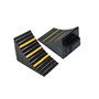 mosegor Lot de 2 cales de roue en caoutchouc pour voiture