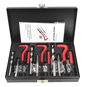 BestsQ Helicoil Kit de réparation de Filetage 88 pièces pour Moteur de Voiture M6/8/10