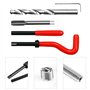 BestsQ kit de réparation de Filetage de Type Helicoil 15 pièces M10x1.25MM