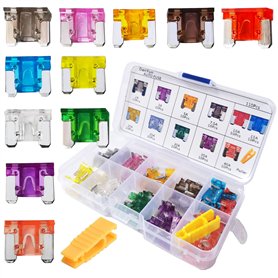 DY.2ten 110 Pièces Fusible Voiture Micro Set 2A/3A/5A/7.5A/10A/15A/20A/25A/30A/35A/40A Car Fuses Petit Fusibles Automobile pour