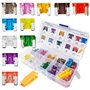 DY.2ten 110 Pièces Fusible Voiture Micro Set 2A/3A/5A/7.5A/10A/15A/20A/25A/30A/35A/40A Car Fuses Petit Fusibles Automobile pour
