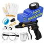 NANPU Pistolet à sable pneumatique avec alimentation par gravité – Buse en céramique