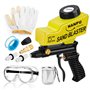 NANPU Pistolet à sable pneumatique avec alimentation par gravité – Buse en céramique