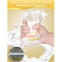 BURNNOVE Sachet Conservation Lait Maternelle 250ml Lot de 130 Sac Congelation Lait Maternelle sans BPA Pré-stérilisés Sac de Sto