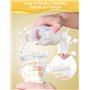 BURNNOVE Sachet Conservation Lait Maternelle 250ml Lot de 130 Sac Congelation Lait Maternelle sans BPA Pré-stérilisés Sac de Sto