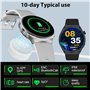 Black Shark S1 Smartwatch, 1.43'' Appel Bluetooth Montre Intelligente, Moniteur de fréquence Cardiaque SpO2, 100+ Modes Sportifs