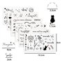 GEBETTER 6Feuilles Tatouage Temporaire Italien Autocollant Tatouage Ephémère Etanche pour Garçon Fille