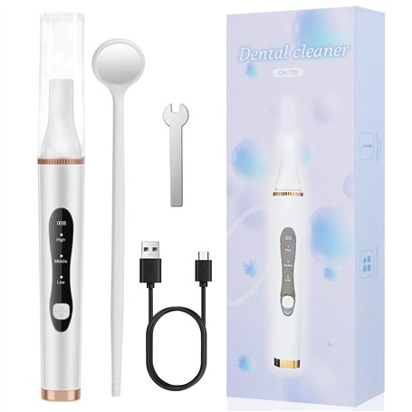Riatanxi Kit Detartrage Nettoyage Dents: Appareil Nettoyage Dentaire pour éliminer Rapidement les Taches pour une Utilisation Qu
