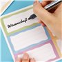 60PCS Étiquettes Autocollantes Étiquettes Adhésives Multicolores Accessoire Pour Note Écriture Scolaire École Cahier Livre Boîte