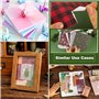 24 Feuilles Noël Matériel Scrapbooking en Papier Accessoires Décoratifs Bricolage Papeterie pour Décoration Noël Carte de Vœux J