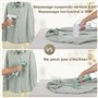 Vpcok Direct Fer à Repasser Vertical avec Réservoir d'eau de 150 ml, Machine à Repasser Verticale 1000W élimine les Rides Facile