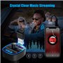 LENCENT Transmetteur FM Mise à Jour, Kits Mains Libres Adaptateur Radio Transmetteur FM Bluetooth avec Double USB Chargeur de Vo