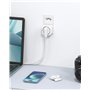 LENCENT Adaptateur Prise Brésil Deux pièces, Adaptateur de Voyage Europe Francaise FR 2 Broches vers BR 3 Broches pour Brésil, A