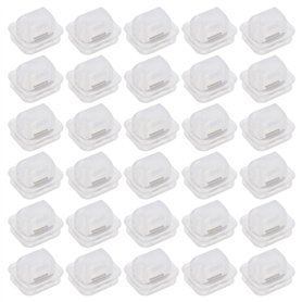 Create idea 30pcs Clips de Retenue Intérieurs pour Panneau de Porte de Voiture Compatible avec E46 E90 E91 E92 320i 323i 325i 32