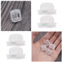Create idea 30pcs Clips de Retenue Intérieurs pour Panneau de Porte de Voiture Compatible avec E46 E90 E91 E92 320i 323i 325i 32