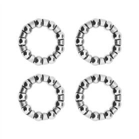 Create idea 4pcs Roulement à Billes de Vélo 1/4 Pouce Billes de Retenue Manivelle Support Inférieur Accessoires Réparation pour